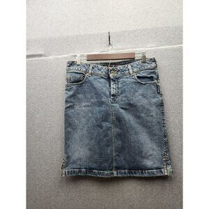 Silver Jeans Co. Womens Denim Pencil Skirt Size 32 Blue